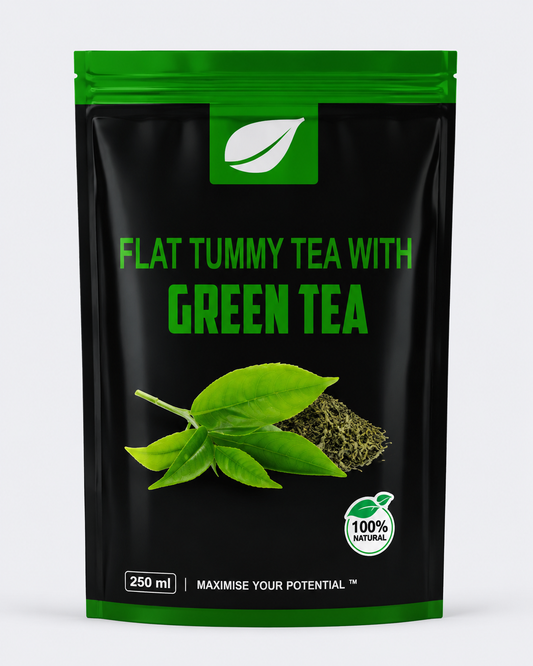 Flat Tummy with Green Tea